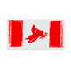 Ditch Bangers® 2.5"X 2" Sled Flag Sticker (Cell Phone Size)