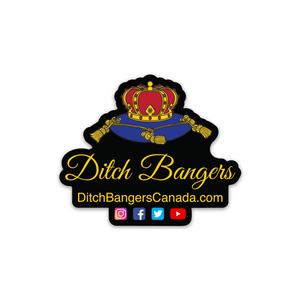 3X3" Ditch Bangers® Crown Loyal Sticker