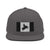 Black Sled Flag Snapback Hat