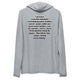 F TRUDY Unisex Lightweight Hoodie